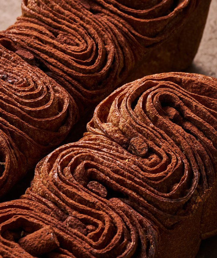 Brioche feuilletée chocolat - 4 à 6 personnes