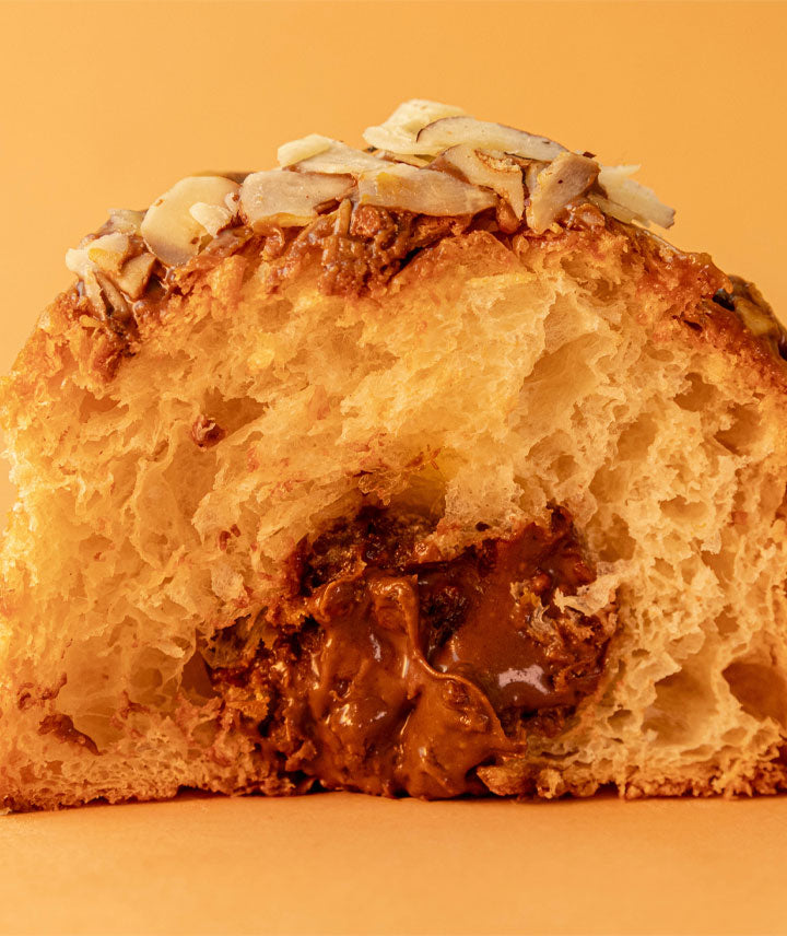 Brioche feuilletée pâte à tartiner