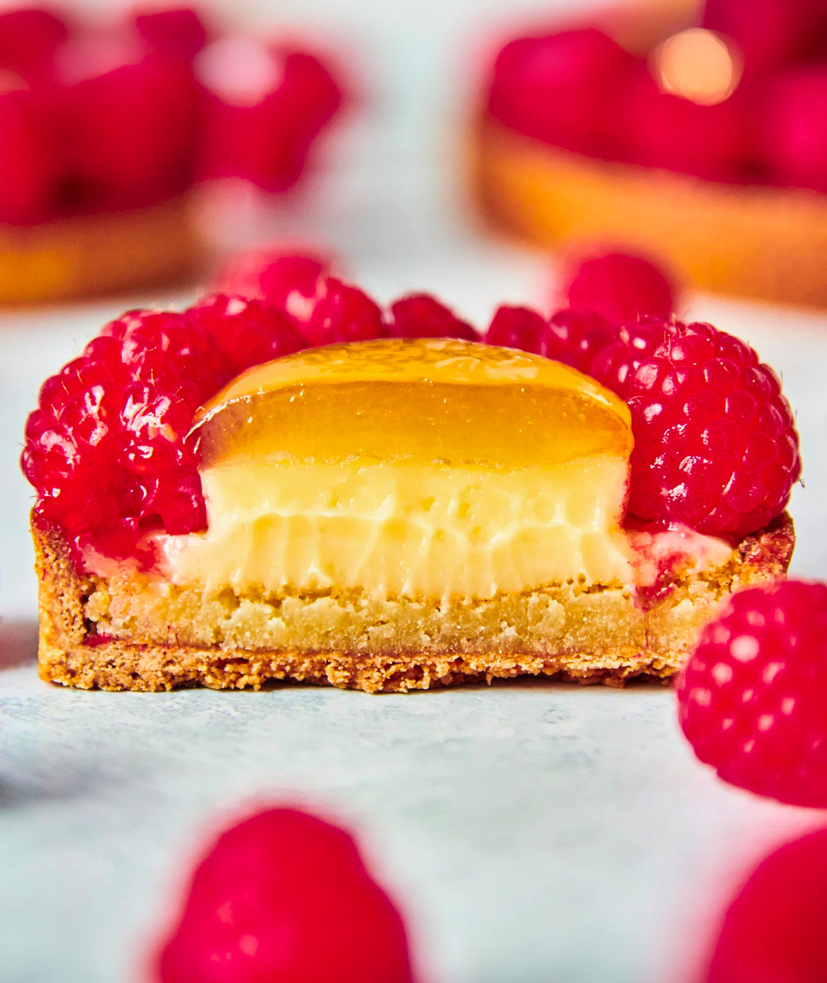 Tarte à la framboise - Individuel