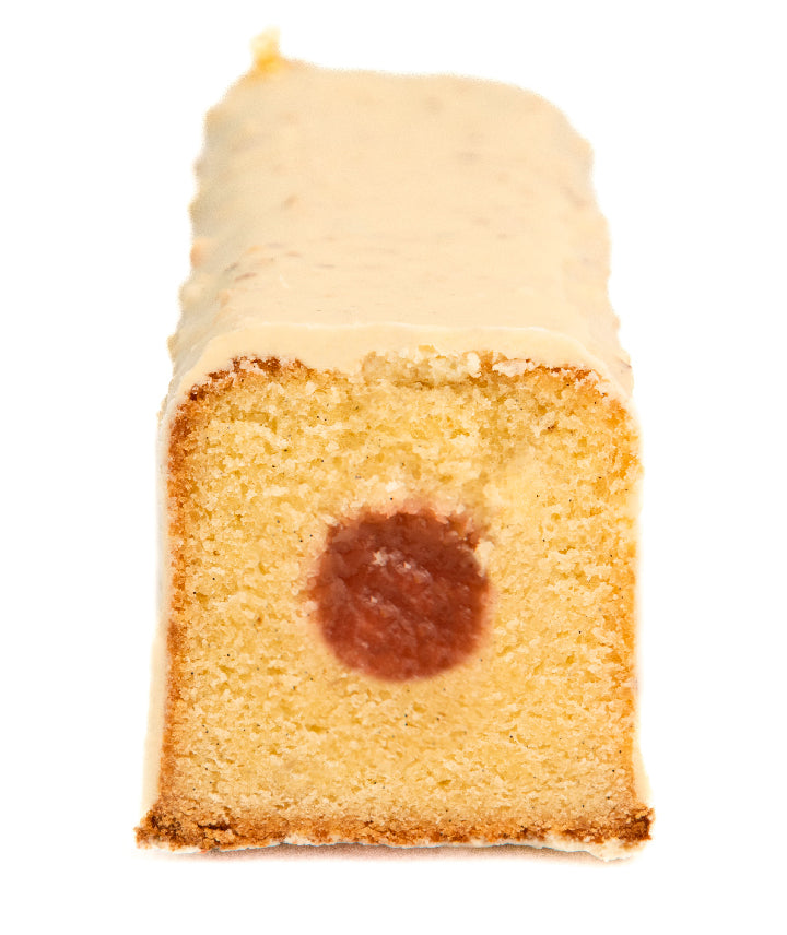 Cake vanille fraise