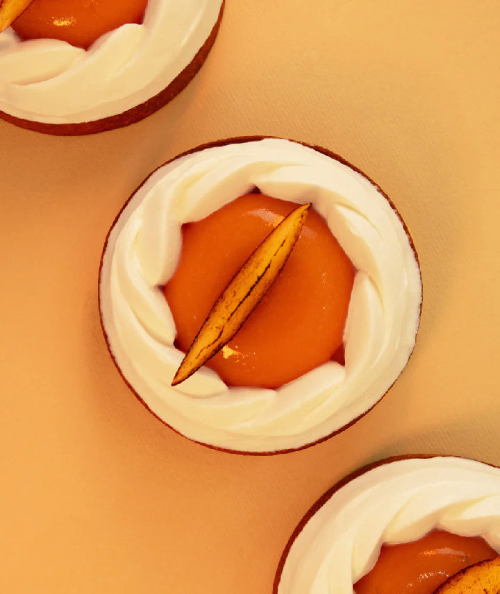 Tarte pêche - Individuel