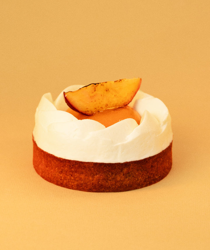Tarte pêche - Individuel