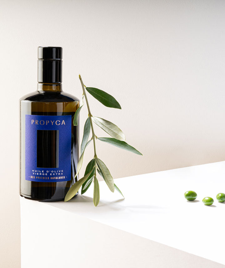 Huile d'olive vierge extra des Pyrénées catalanes variété Argudell - 500ml