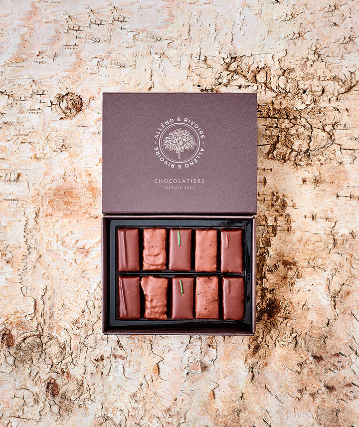 Coffret de 10 pralinés