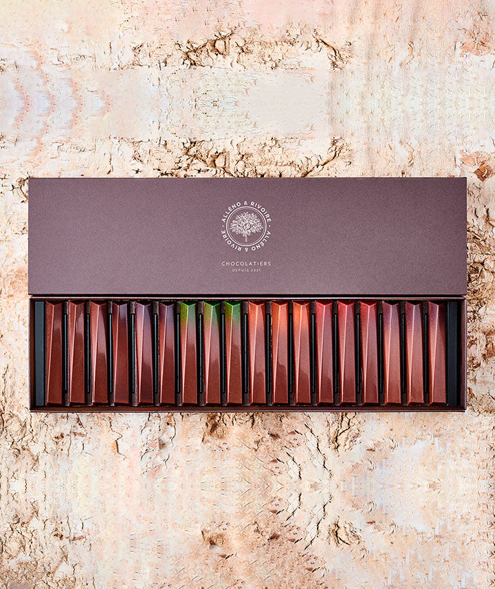 Coffret de 18 sticks chocolatés