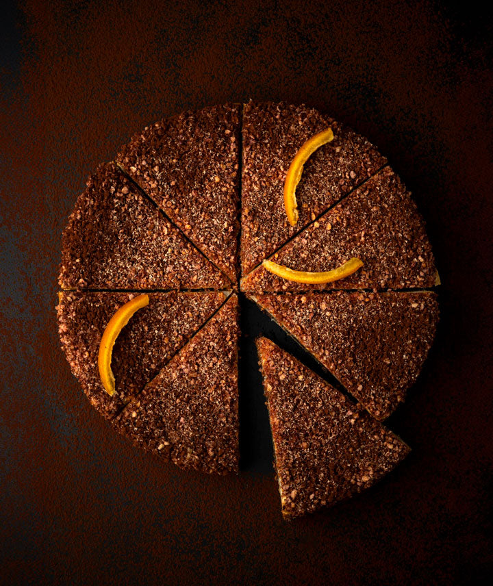 Galette des reines au chocolat et orange