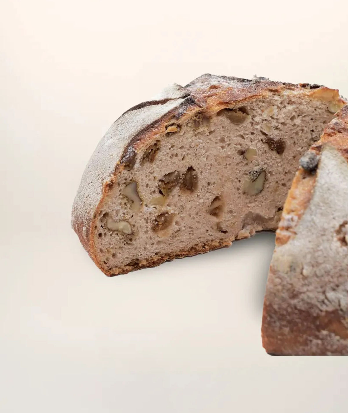 Pain aux figues et aux noix bio et naturellement sans gluten
