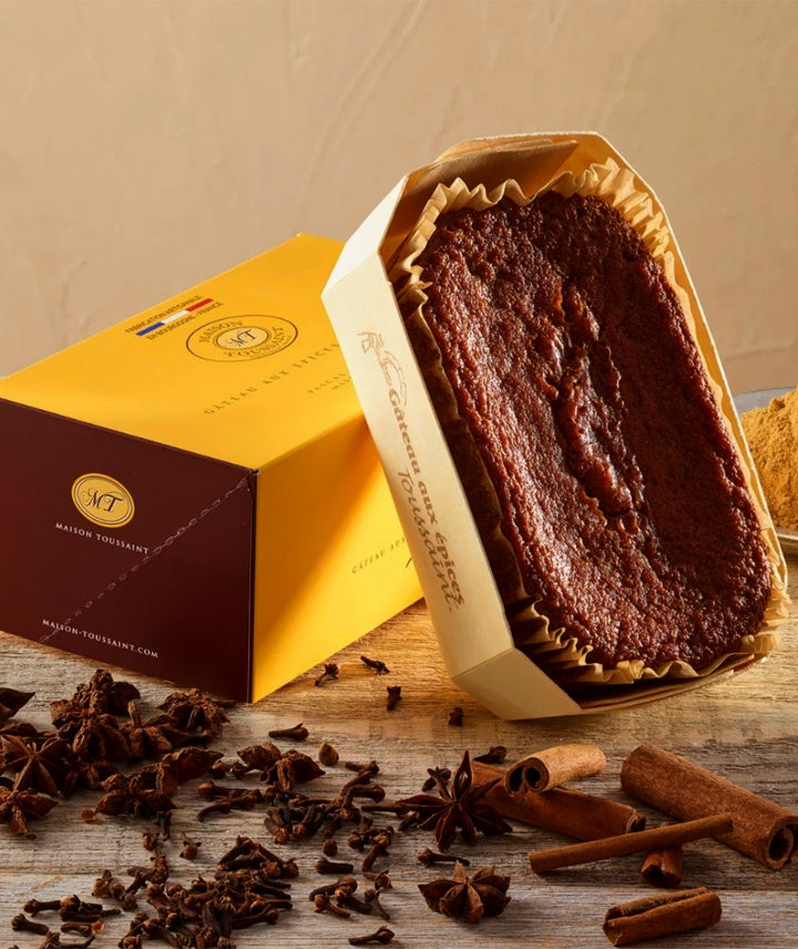 Gâteau aux épices premium - Boîte jaune