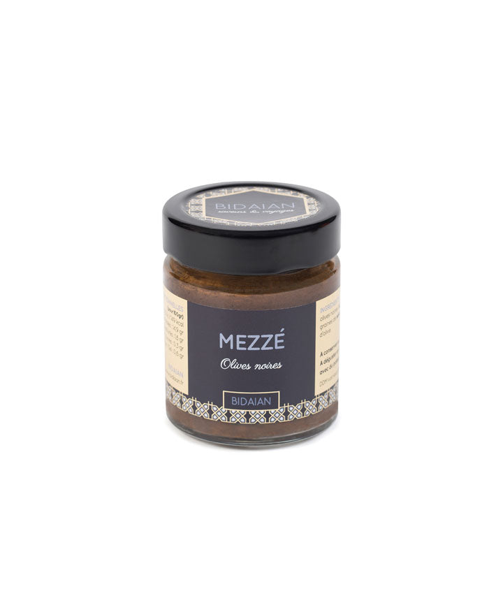 Mezzé d'olives noires