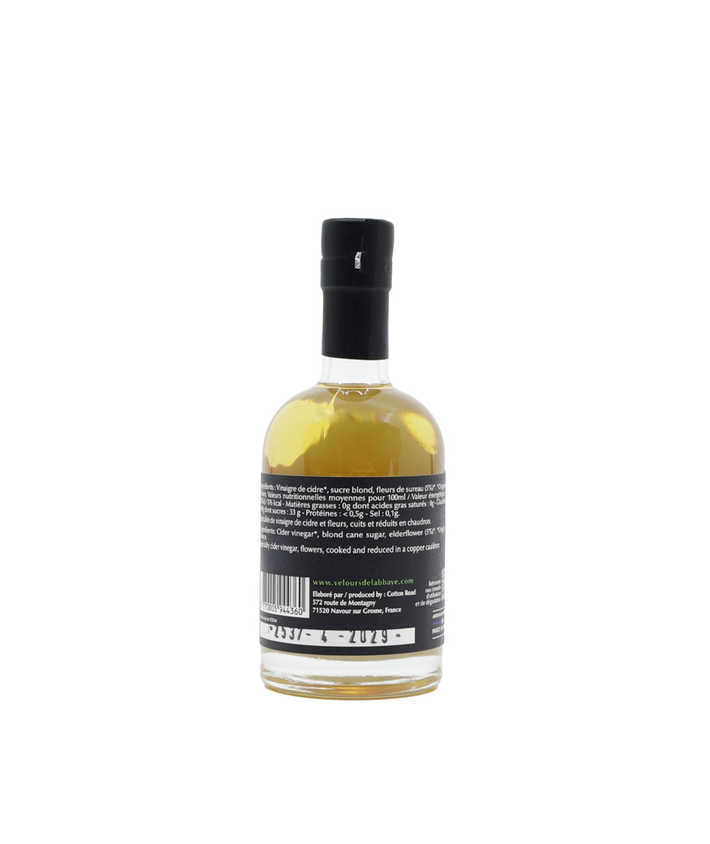 Velours de vinaigre Fleurs de Sureau