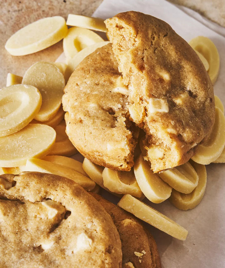 Cookie chocolat blanc MAISON PHILIPPE CONTICINI vue face aux Galeries Lafayette Le Gourmet