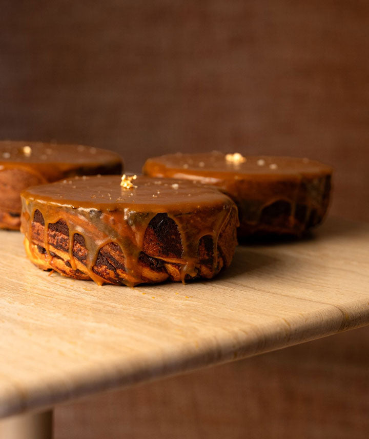 Babka Pie brownie caramel