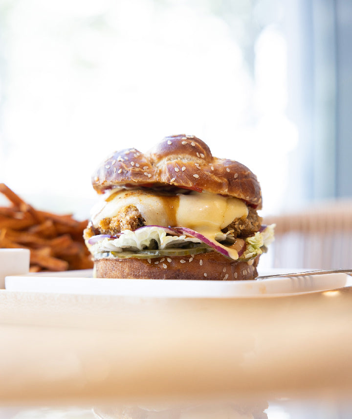Burger Végétarien à la courgette