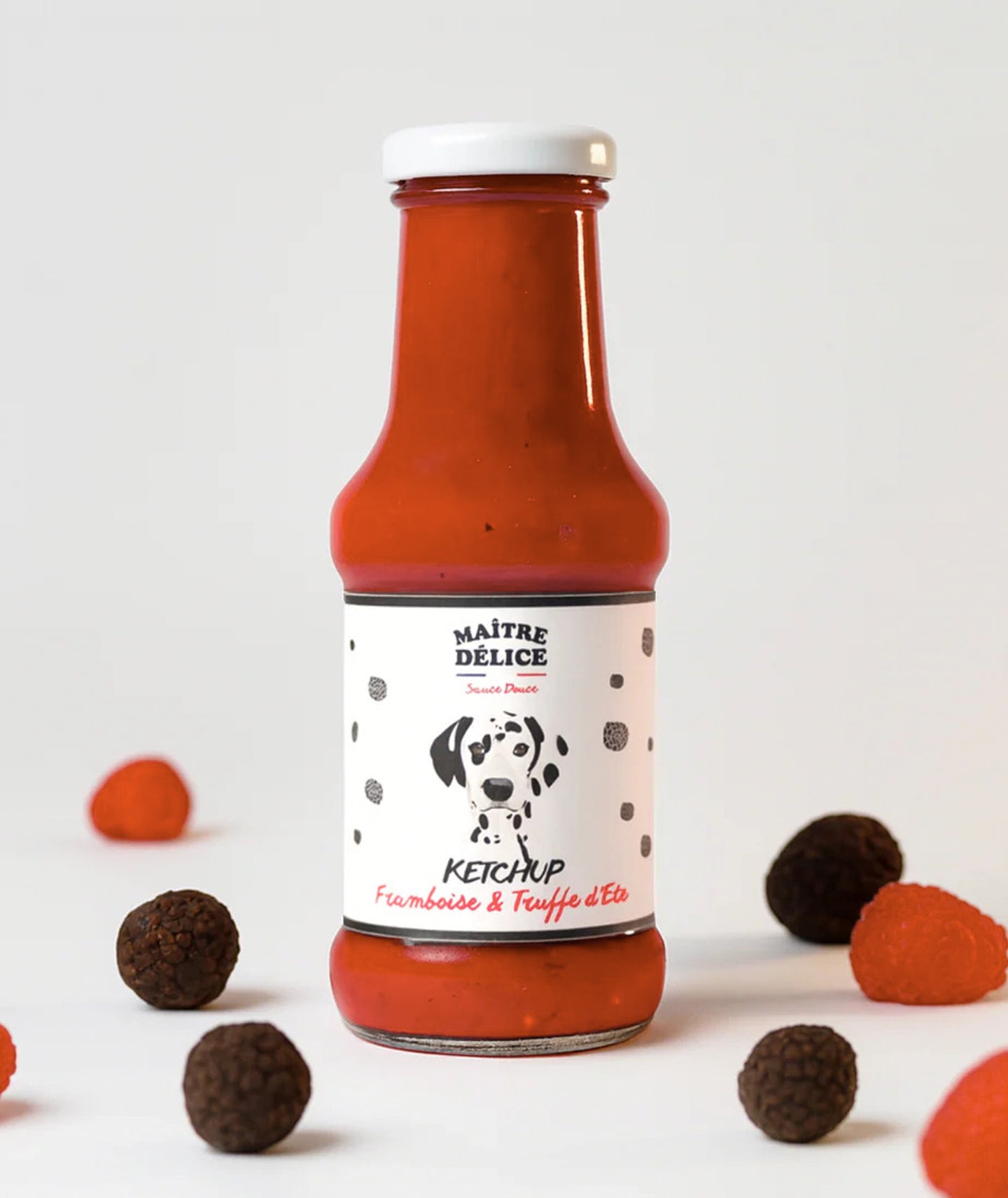 Ketchup à la framboise et truffe