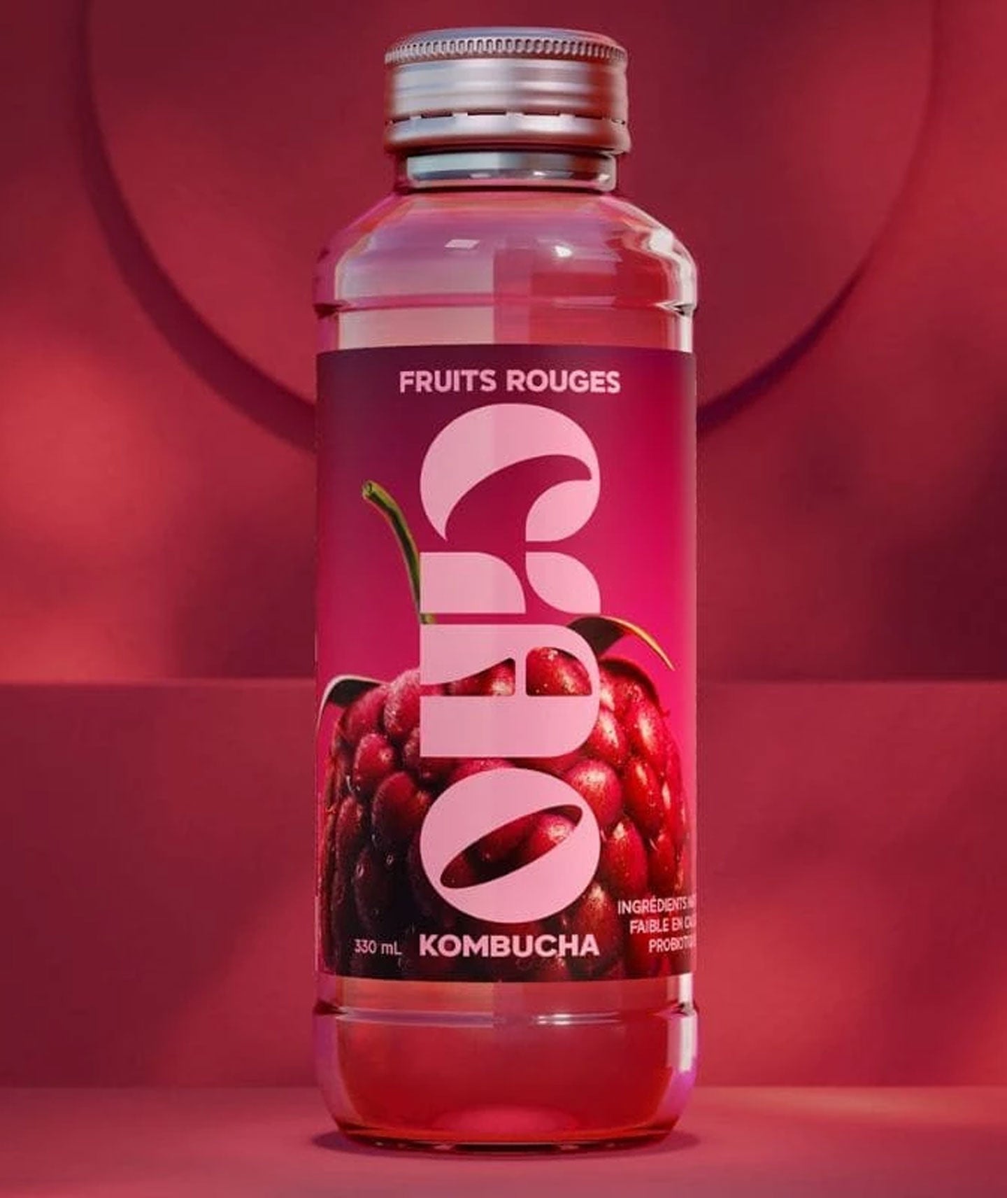 Ciao Kombucha fruits rouges - Squeezie
