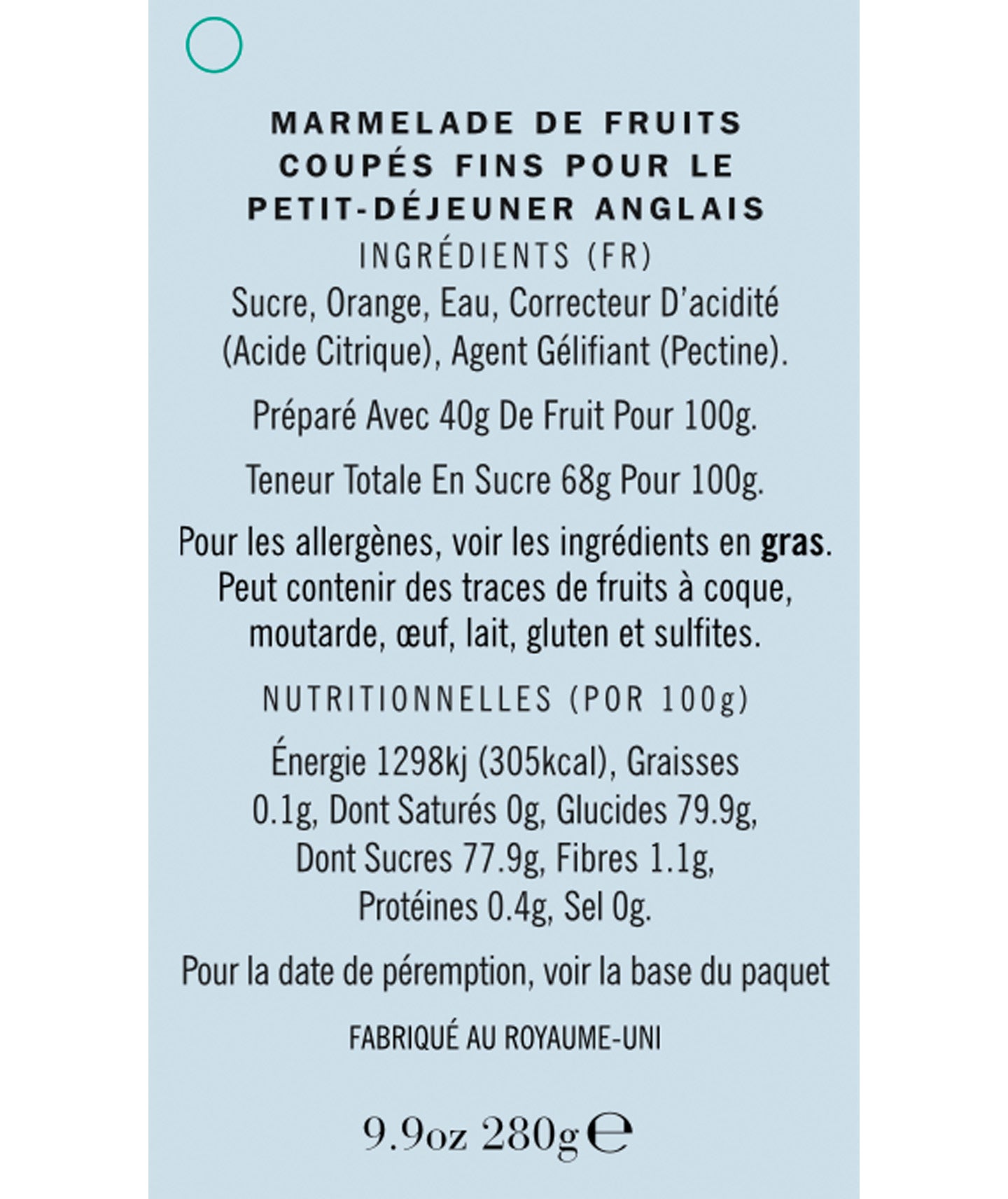 C&B - Breakfast Marmelade