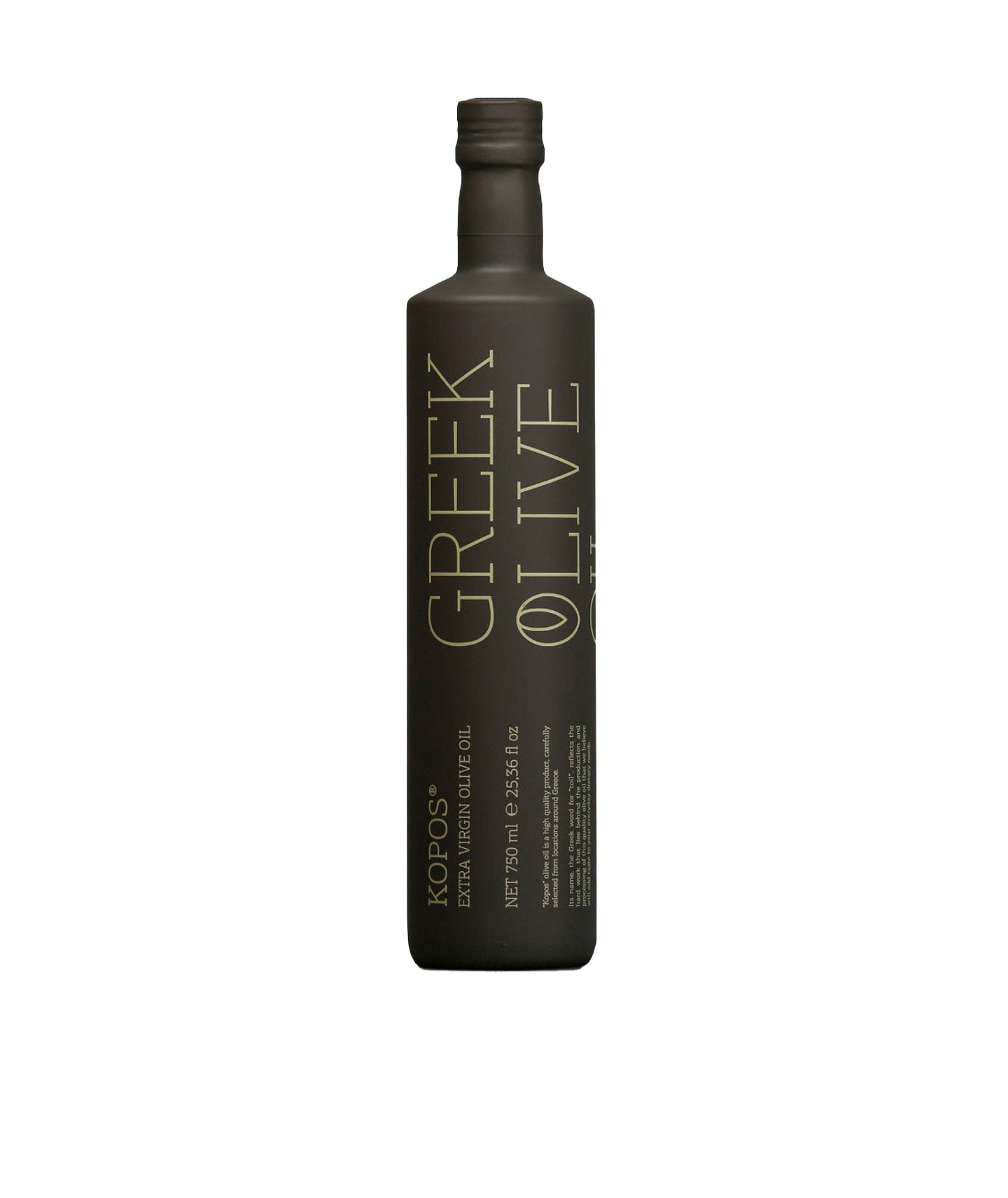 Huile d'olive extra vierge Kopos - Verre 750ml
