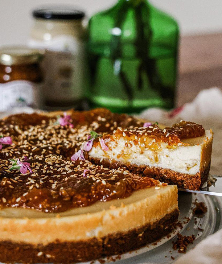 Confiture de figues au sésame