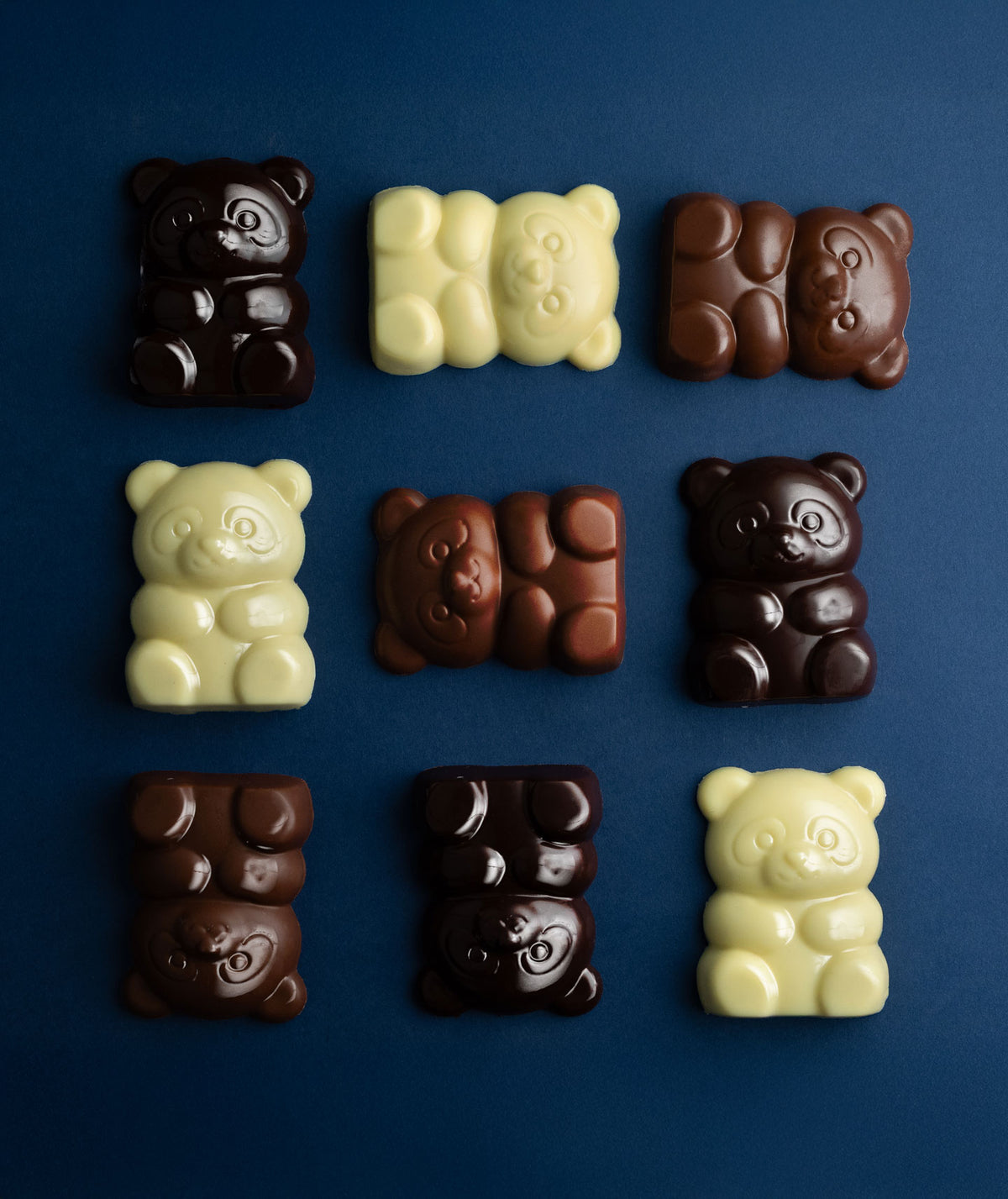 Panda en guimauve - Chocolat Blanc