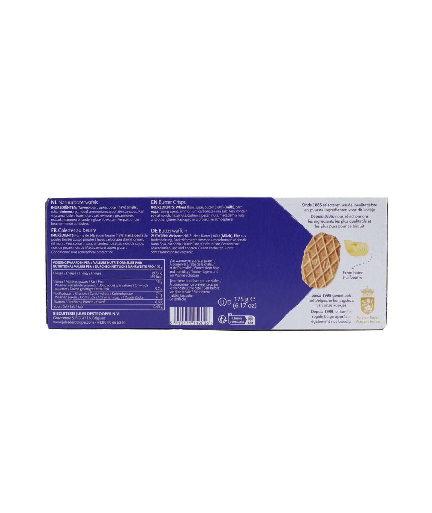 Galettes fines au beurre
