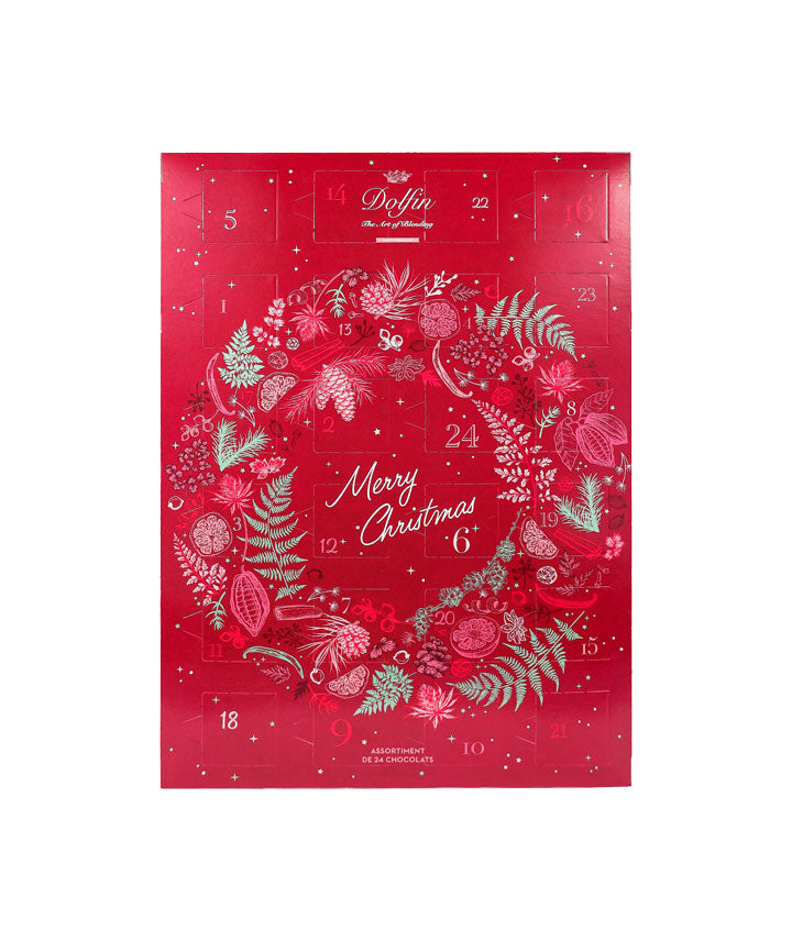 Calendrier de l'Avent "Couronne de Noël" 2024 - Dolfin