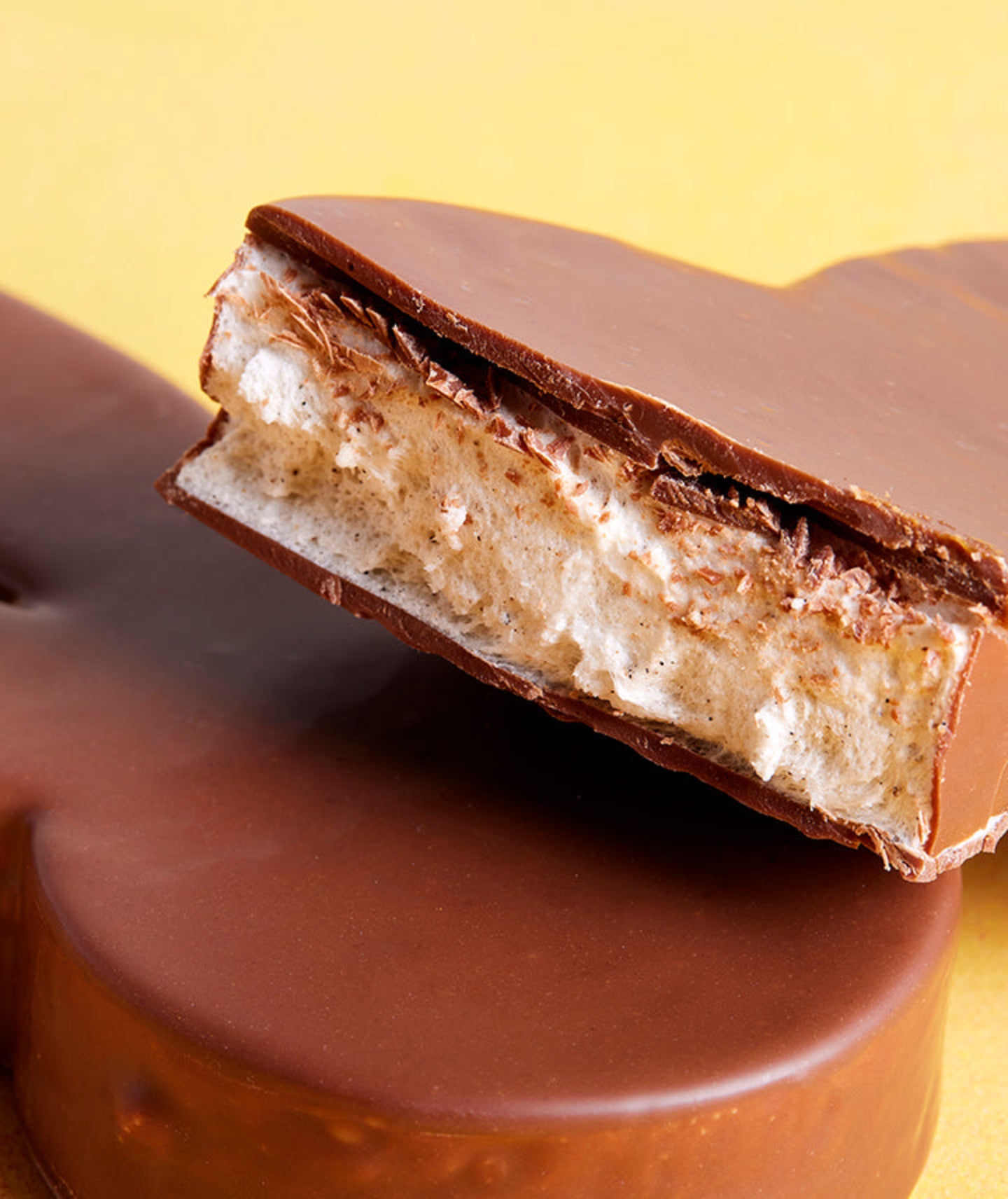 Guimauve vanille enrobée de chocolat