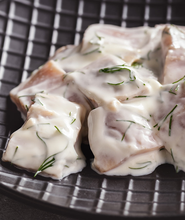 Harengs en sauce à l'aneth