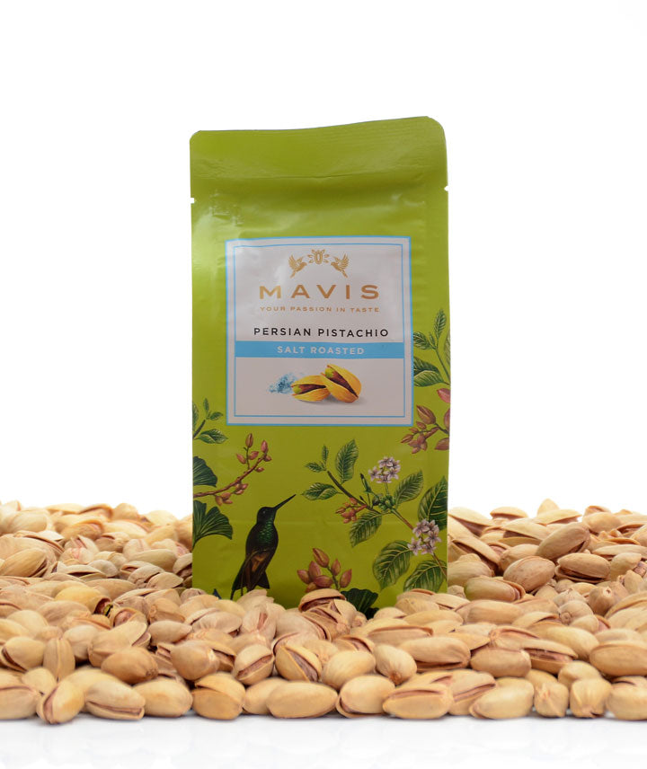 Pistaches Grillées à la fleur de sel - Sachet 100 g
