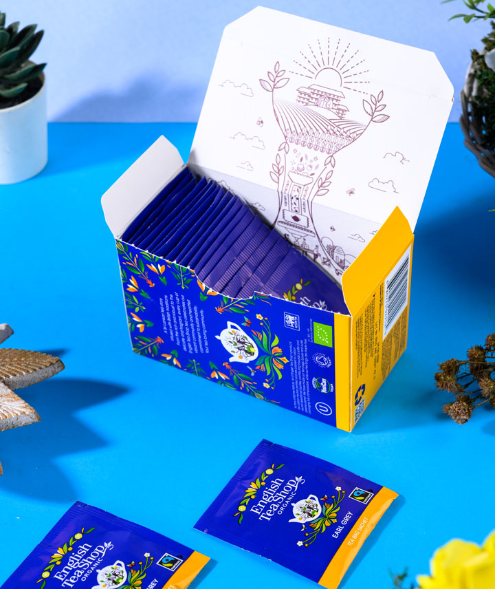 Thé noir Earl grey bio - 20 sachets