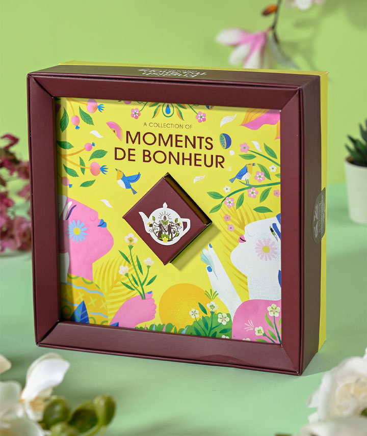 Coffret Moments de Bonheur 32 sachets de thés & infusions
