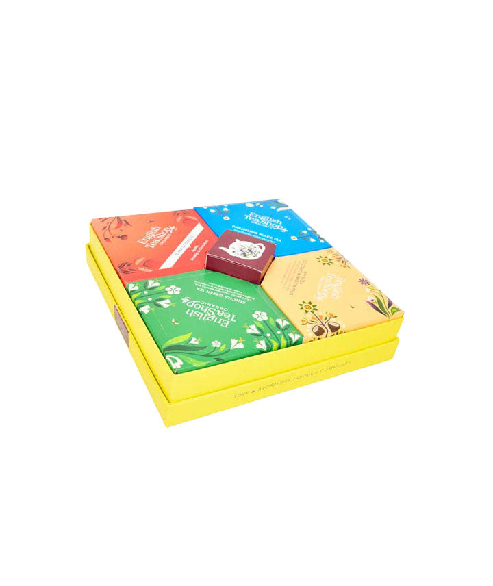 Coffret Moments de Bonheur 32 sachets de thés & infusions