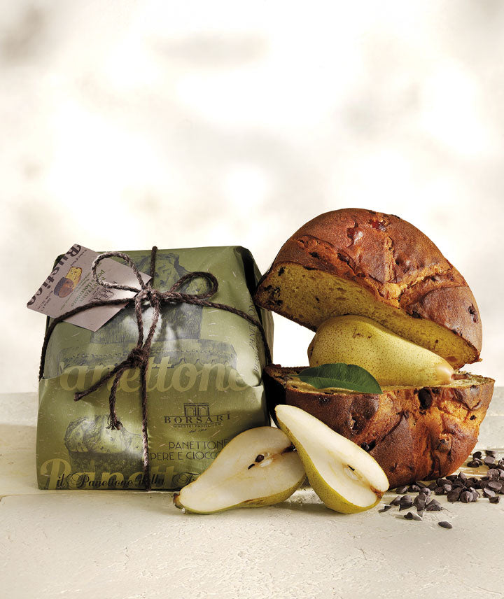 Panettone poire et chocolat - Borsari