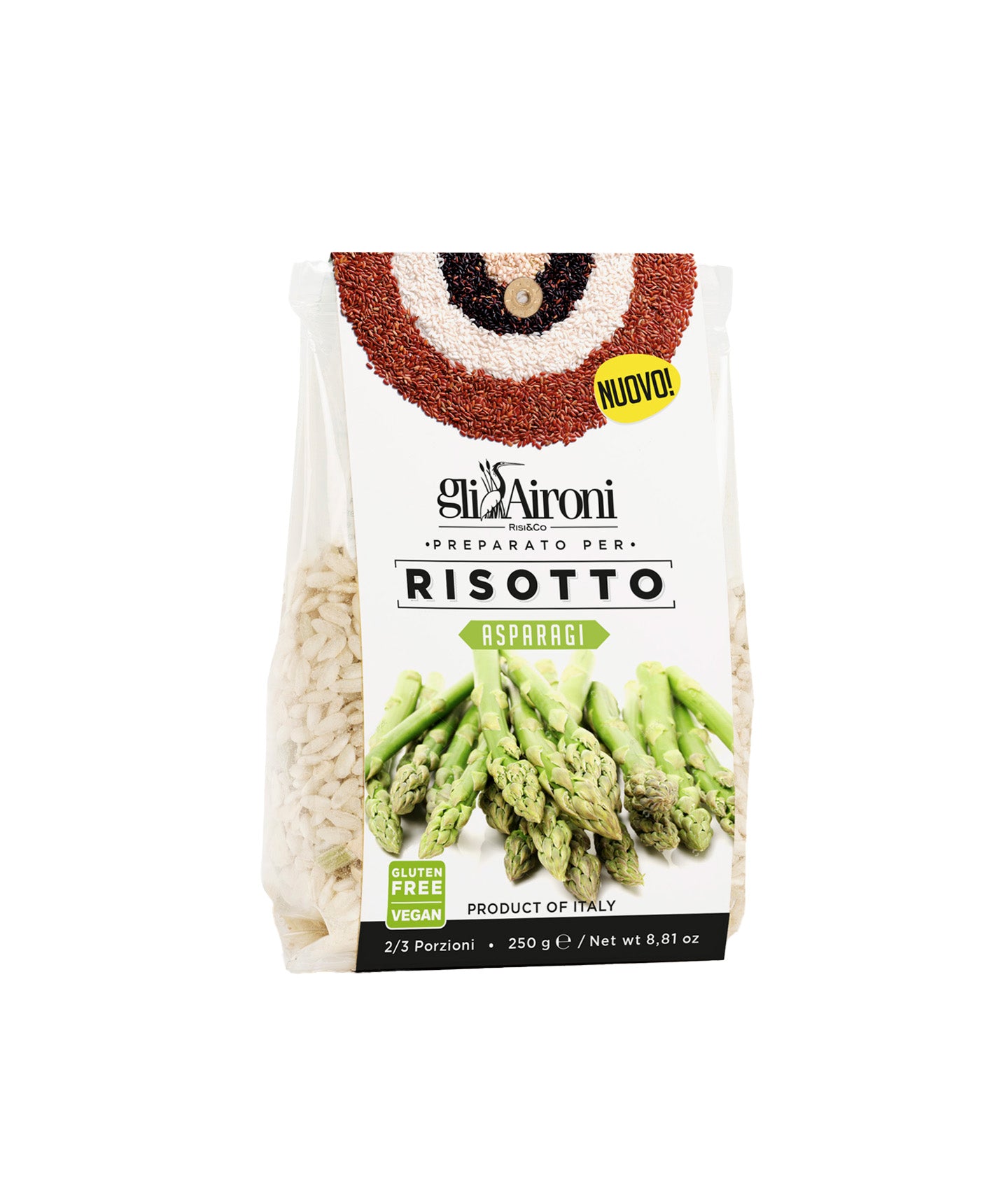 Préparation de risotto aux asperges