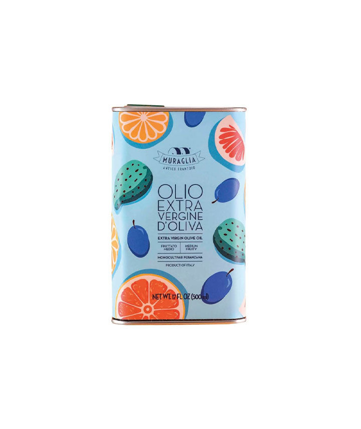Huile d'olive extra vierge fruité intense - Bidon bleu ciel