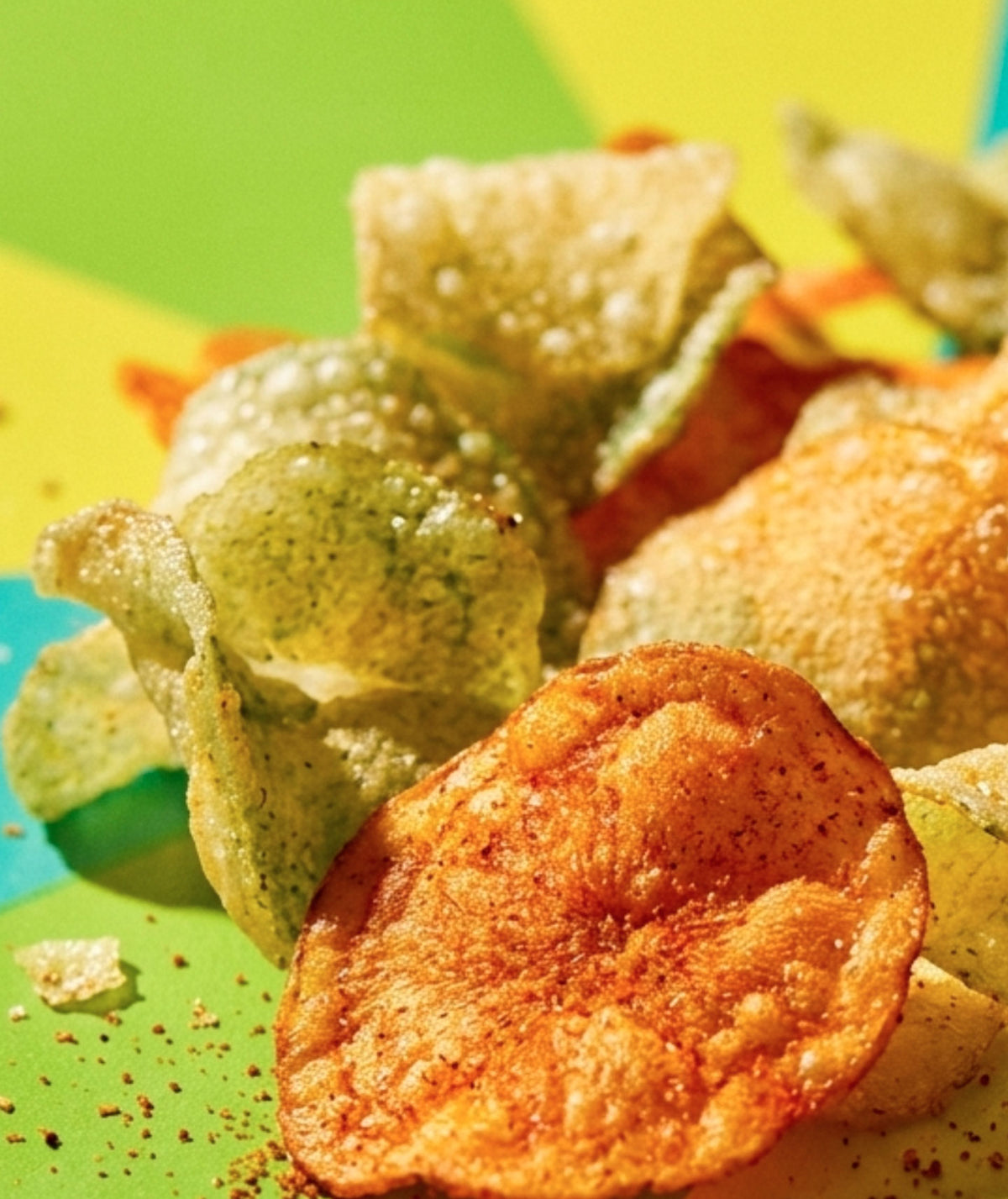 Chips luxe sel rose paprika