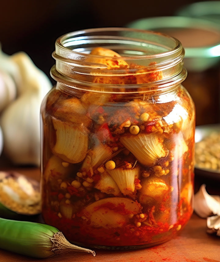 Gousses d'ail au paprika