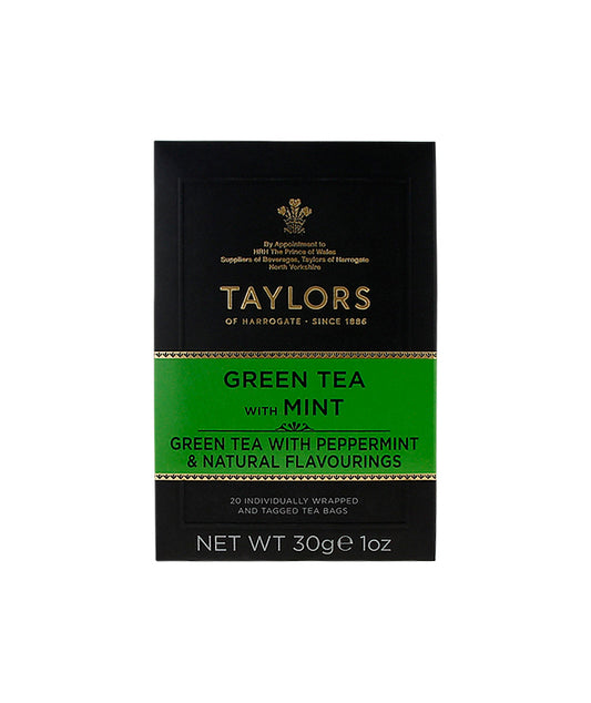 Thé Vert menthe poivrée - 20 sachets