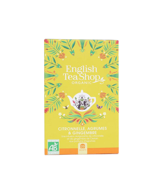Infusion citronelle gingembre agrumes - 20 sachets
