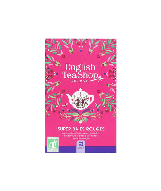 Infusion super baises rouges bio - 20 sachets