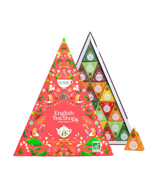 Calendrier de l'Avent "Triangle blanc" 2024 - The English Tea Shop