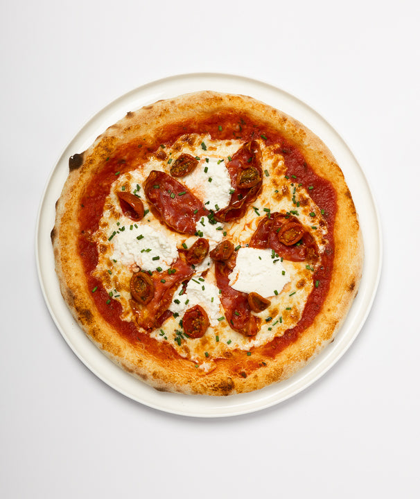 Pizza Sarde aux tomates séchées