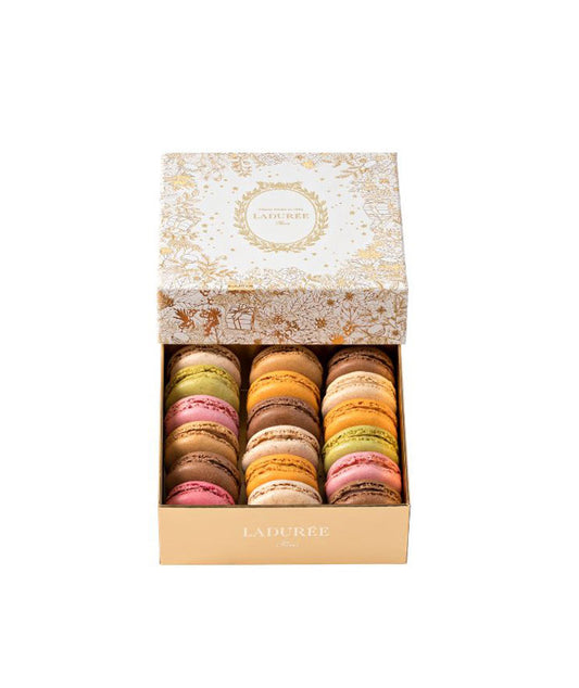 Coffret de 18 macarons "Le Jardin Magique"