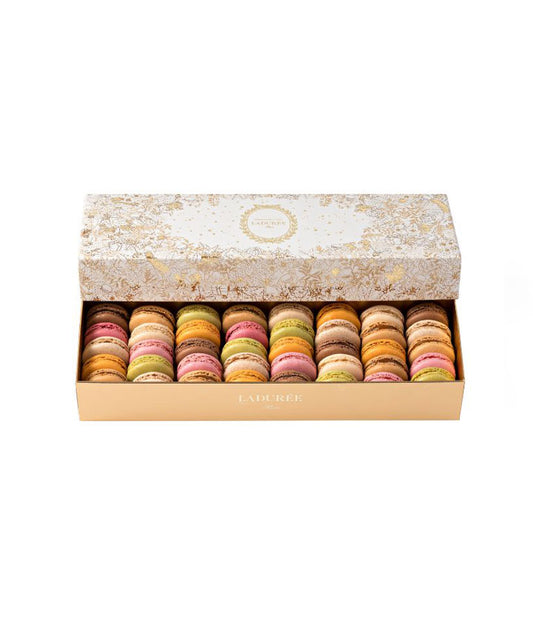 Coffret de 40 macarons "Le Jardin Magique"