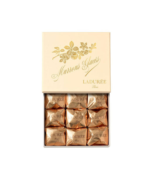 Coffret de marrons glacés - 9 pièces