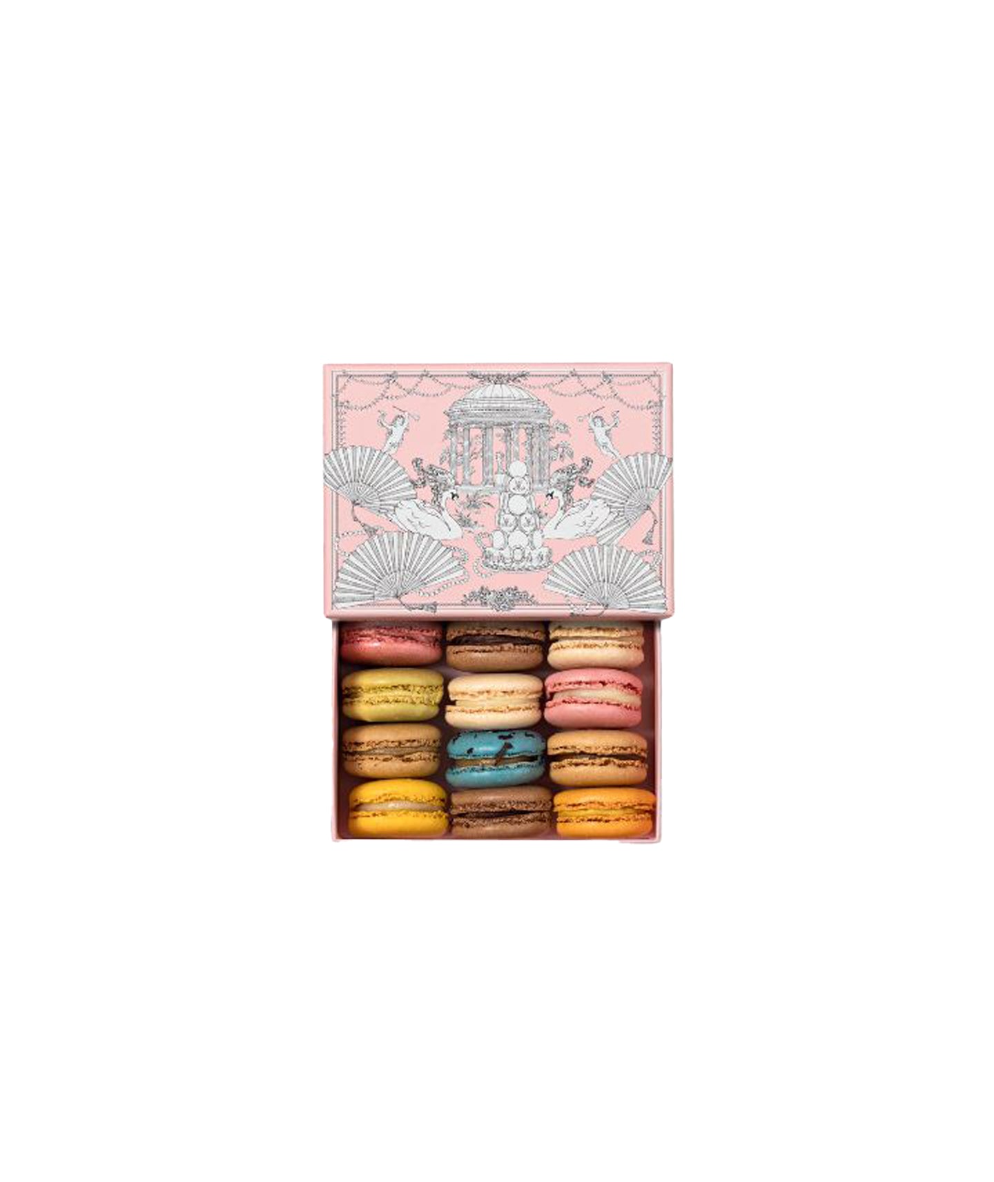 Coffret de 12 macarons "Versailles"