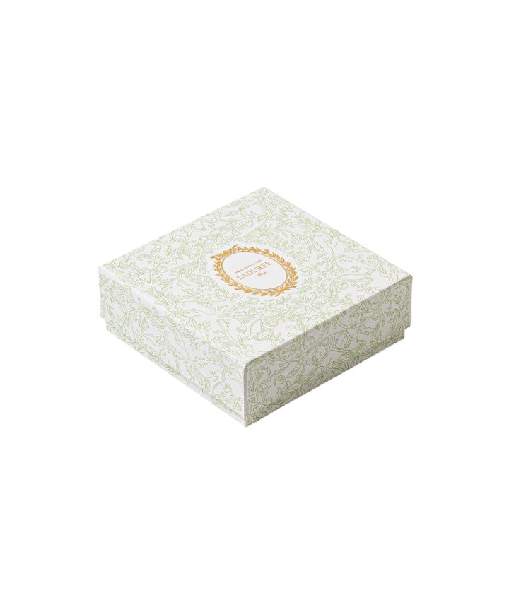 Coffret de 18 macarons "Arabesque" vert