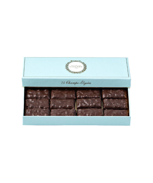 Coffret de 12 chocolats "75 Champs Elysées"