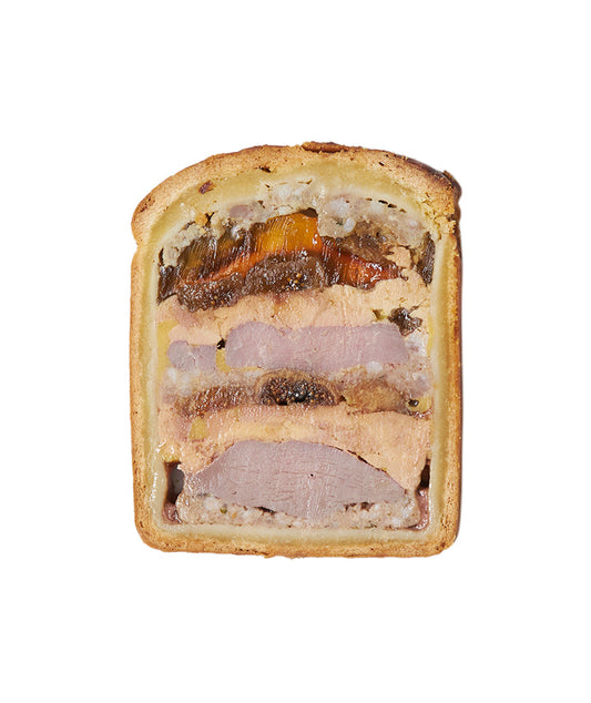 Pâté en croûte canard figues et foie gras