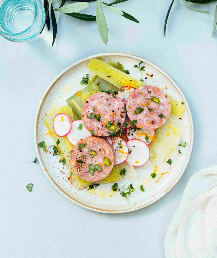 Saucisson Lyonnais pistaché