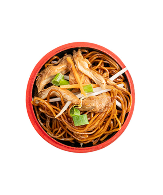 Nouilles sautées au poulet